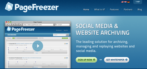 Page Freezer