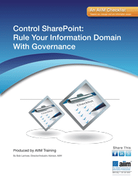 Control SharePoint: Rule Your Information Domain With Governance