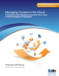 5 questions about management content in the cloud Managing Content in the Cloud