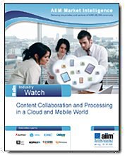 Content Collaboration and Processing in a Cloud and Mobile World