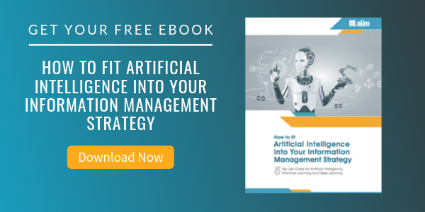 Free eBook: How to Fit Artificial Intelligence into Your Information Management Strategy