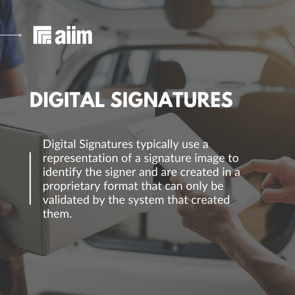 AIIM Blog Digital Signatures