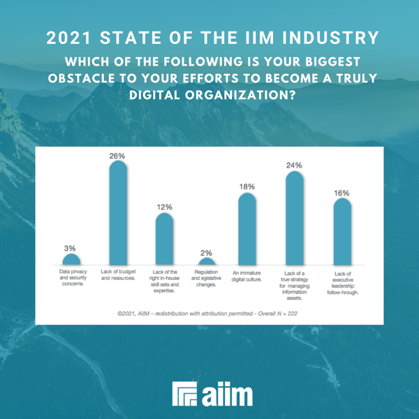 Biggest Obstacles to Becoming A Truly Digital Organization