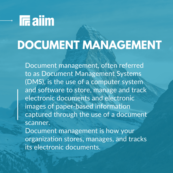 AIIM Blog Document Management