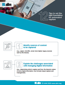 12 Tips to Set the Right Foundation for Automated Capture Cover
