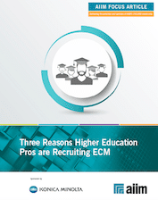 Three Reasons Higher Education Pros are Recruiting ECM