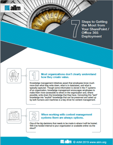 7 Steps to Getting the Most from Your SharePoint and Office 365 Deployment