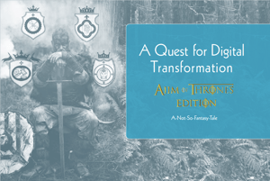 A Quest for Digital Transformation AIIM of Thrones Edition Cover