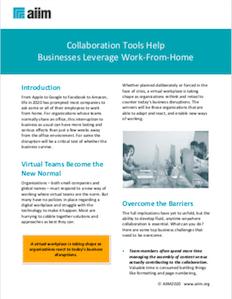 Collaboration Tools Help Businesses Leverage Work-From-Home