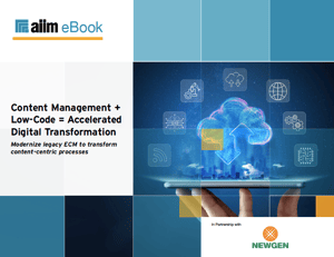 Content Management Low-Code Accelerated Digital Transformation Cover