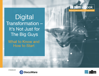 Digital Transformation - Its Not Just for the Big Guys LP Cover