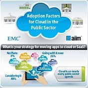 Adoption Factors for Cloud in the Public Sector Infographic