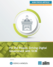 For the People: Driving Digital Government with ECM