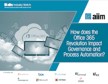 How does the Office 365 Revolution Impact Governance and Process Automation