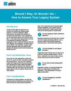 How to Assess Your Legacy System Cover