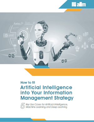 How to Fit Artificial Intelligence into Your Information Management Strategy Cover
