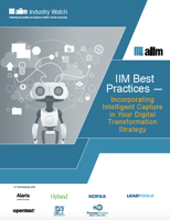 Incorporating Intelligent Capture in Your Digital Transformation Strategy Cover