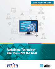 Redefining Technology: The Tool—Not the Goal Redefining Technology: The Tool—Not the Goal