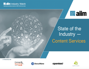 State of the Industry -  Content Services 