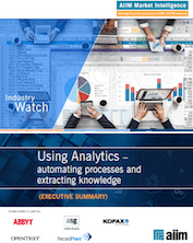 Using Analytics - Automating Processes and Extracting Knowledge