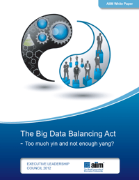 The Big Data Balancing Act - Too much yin and not enough yang?