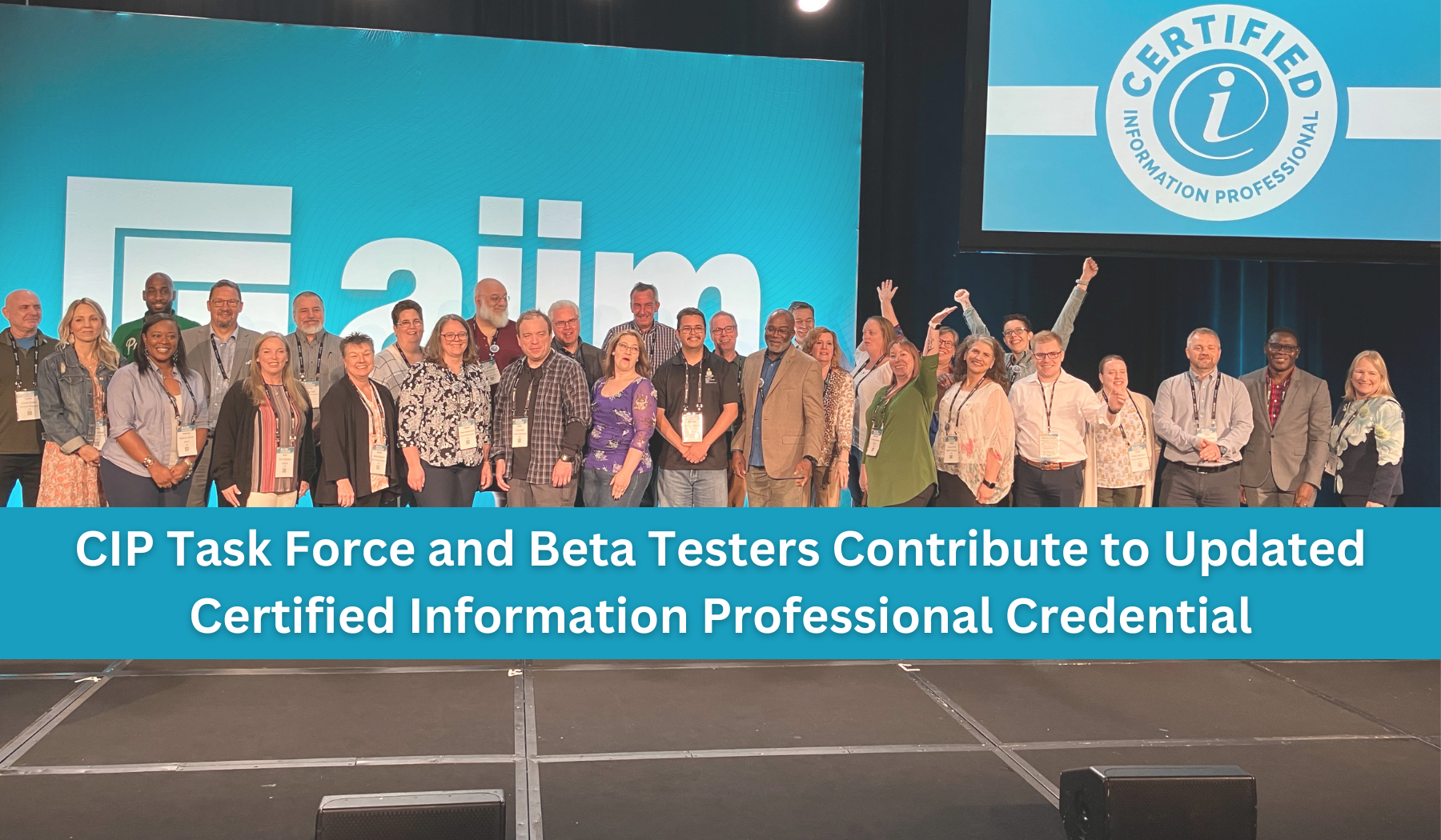 CIP Task Force and Beta Testers Contribute to Updated Certified Information Professional Credential