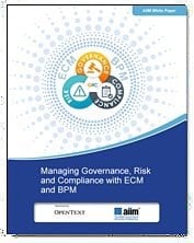 Managing Governance, Risk and Compliance with ECM and BPM