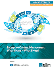 Enterprise Content Management: What I have, What I need