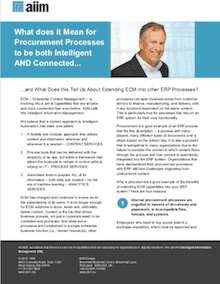 What Does it Mean for Procurement Processes to be Both Intelligent AND Connected