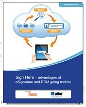 Sign Here: Advantages of eSignature and ECM Going Mobile