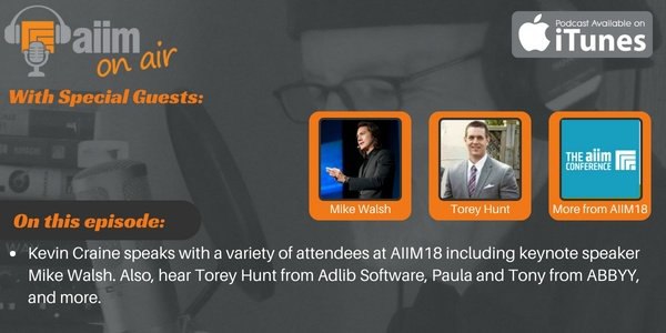 [Podcast] What to Expect at the AIIM Conference